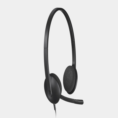 Logitech wired headphone H340